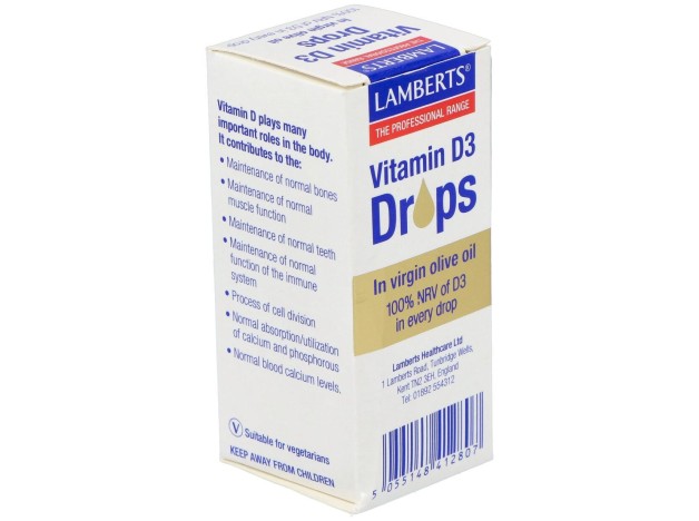 Lamberts Vitamina D3 En Gotas 20Ml