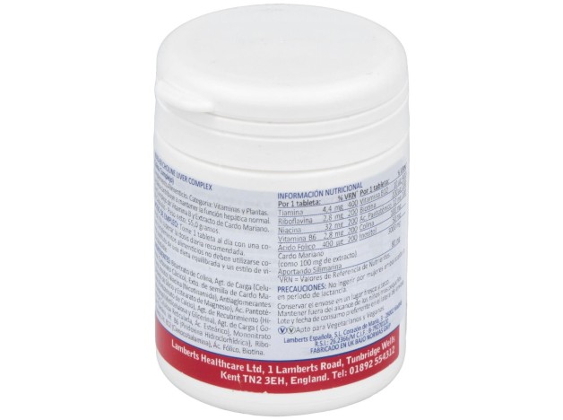 Choline Liver Complex Complejo De Colina 60Comp.
