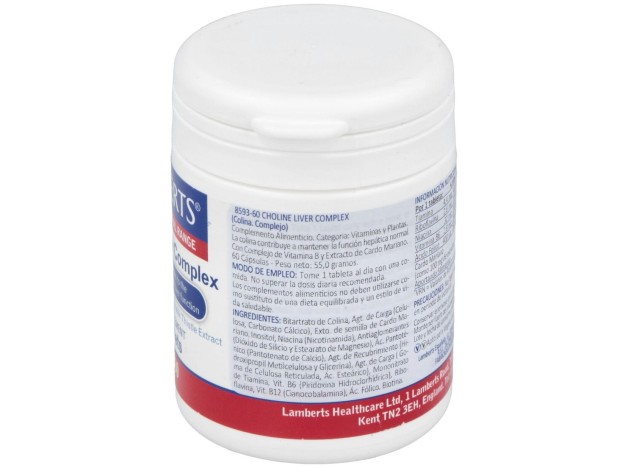 Choline Liver Complex Complejo De Colina 60Comp.