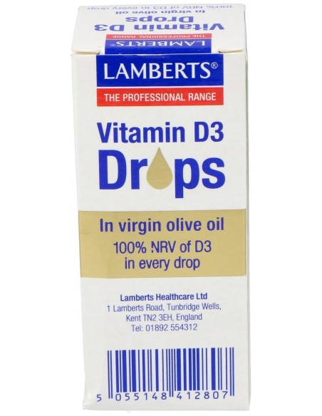 Lamberts Vitamina D3 En Gotas 20Ml