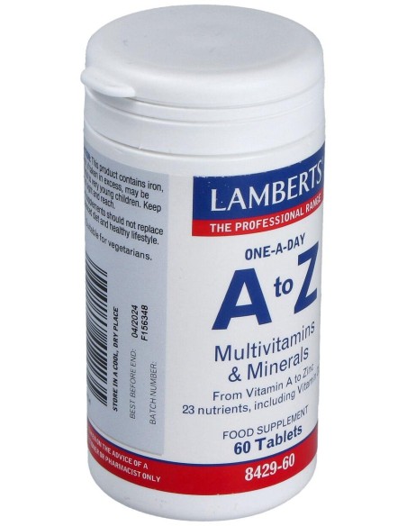 A-Z Multivitaminas %26 Minerales 60 Cápsulas