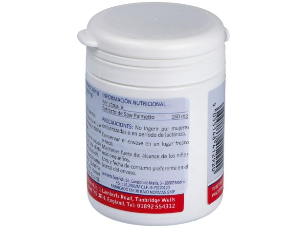 Extracto De Saw Palmetto 160Mg. 60Cap.