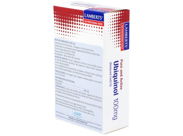Lamberts Ubiquinol 100Mg 60Caps