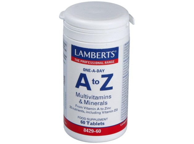 A-Z Multivitaminas %26 Minerales 60 Cápsulas