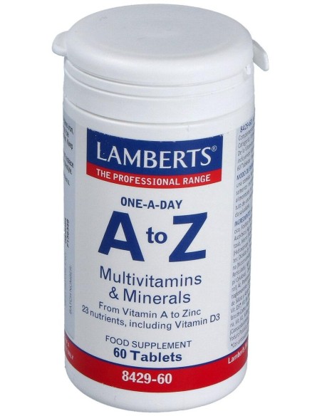 A-Z Multivitaminas %26 Minerales 60 Cápsulas