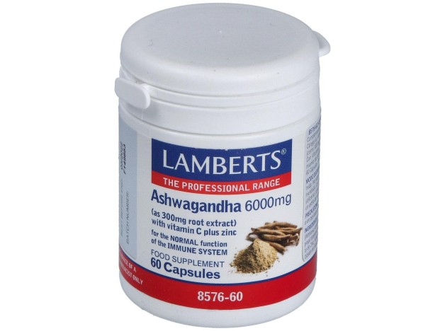Lamberts Ashwagandha 6000 Mg 60 Caps