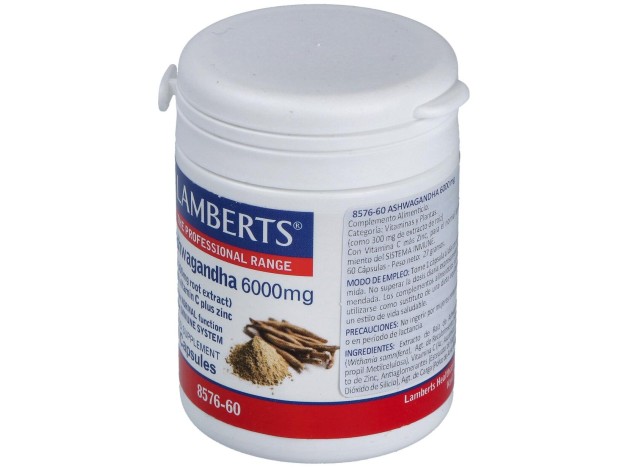 Lamberts Ashwagandha 6000 Mg 60 Caps