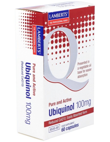 Lamberts Ubiquinol 100Mg 60Caps