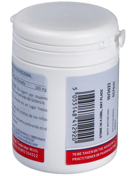 Extracto De Saw Palmetto 160Mg. 60Cap.