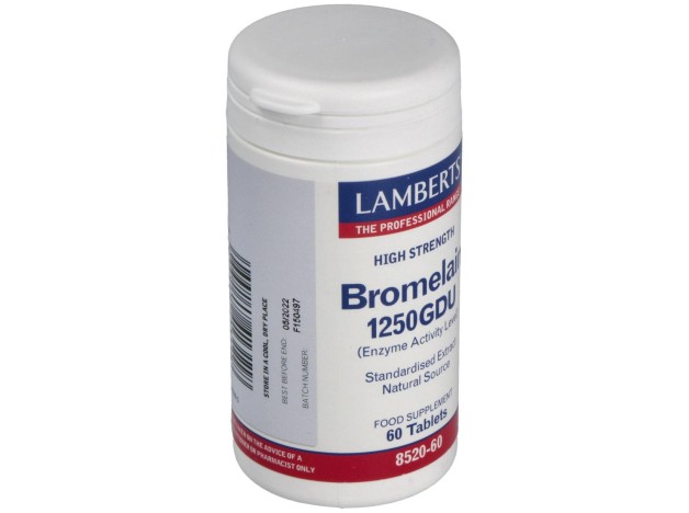 Lamberts Bromelain 1250Gdu 60Comp