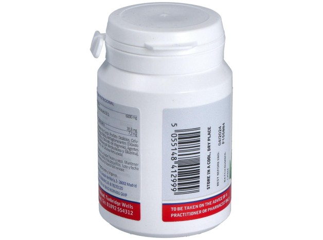 Ginkgo Biloba 6000 Alta Potencia 120Mg. 60Comp.