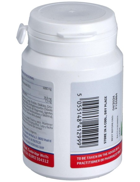 Ginkgo Biloba 6000 Alta Potencia 120Mg. 60Comp.