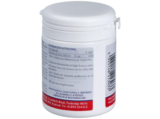 Lamberts Vit D3 2.000 Ui 120Caps