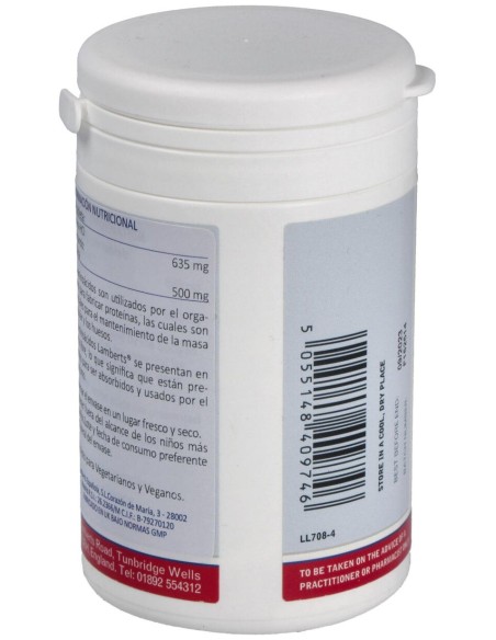 L-Lisina Hcl 1000Mg. 120Comp.