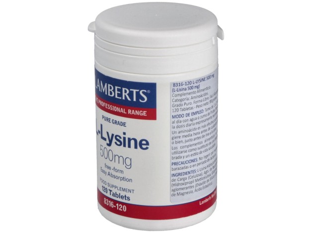 L-Lisina Hcl 1000Mg. 120Comp.