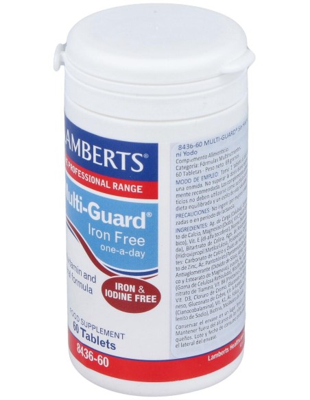 Lamberts Multi Guard Iron Free 60Comp