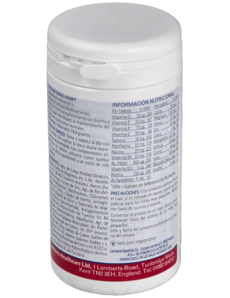 Maxi-Hair (Nueva Formula) 60Comp.