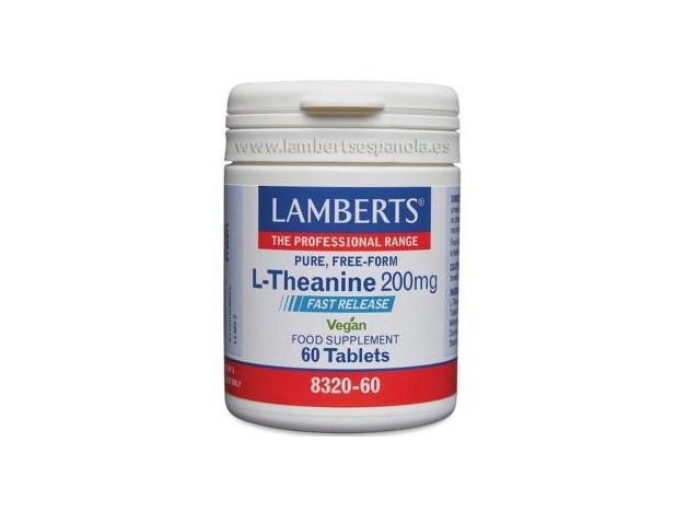 L-Teanina 200Mg. 60Comp.