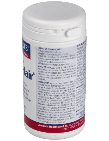Maxi-Hair (Nueva Formula) 60Comp.