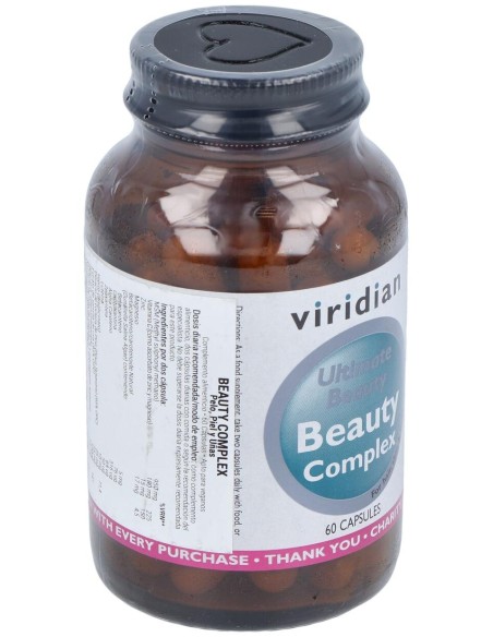 Viridian Beauty Complex Pelo Piel Y Uñas 60Caps
