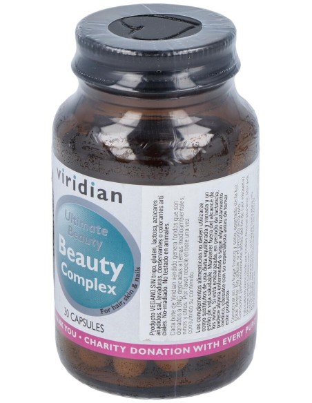 Beauty Complex Pelo Piel Y Uñas 30Cap.Veg.