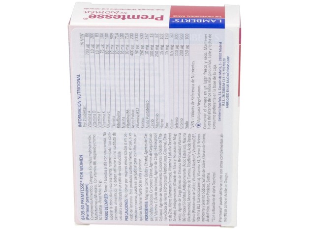 Premtesse Para Mujeres 60Comp.