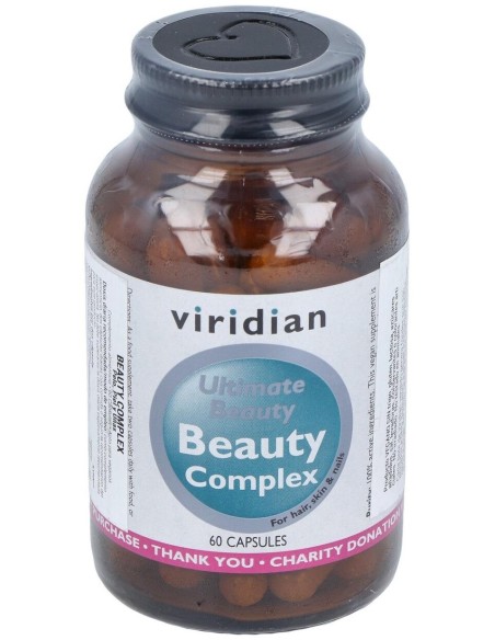 Viridian Beauty Complex Pelo Piel Y Uñas 60Caps