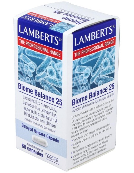 Lamberts Biome Balance 25 60Caps