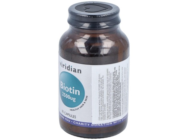 Viridian Biotina 2500 Ug 90Caps