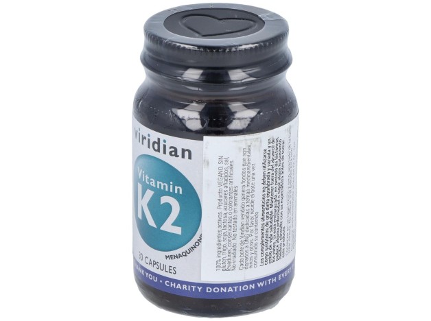 Viridian Vitamina K2 50Ug 30Caps