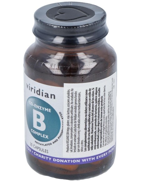 Coenzyme B Complex 30Cap.Veg.