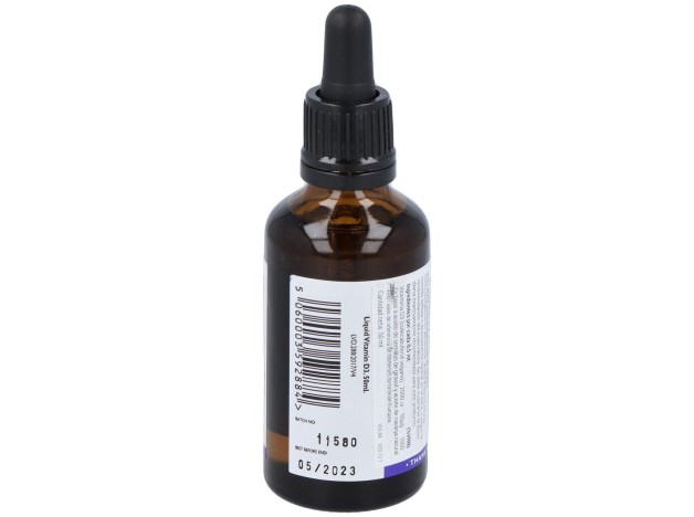 Viridian Vitamina D3 Líquida Vegana 2000Iu 50Ml