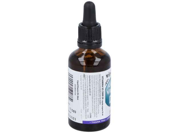 Viridian Vitamina D3 Líquida Vegana 2000Iu 50Ml