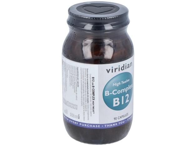 High Twelve Vit B12 Con B Complex 90Cap.Veg.