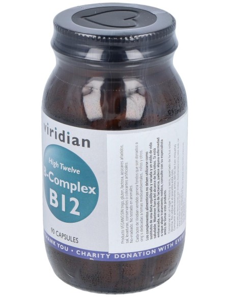 High Twelve Vit B12 Con B Complex 90Cap.Veg.