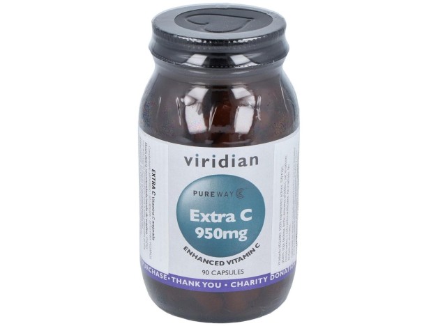 Viridian Vitamina Extra C 950Mg 90Caps
