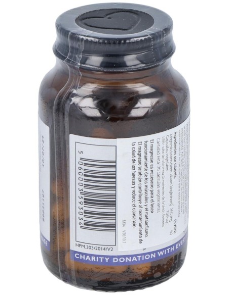 Magnesio Alta Potencia 300Mg. 30Cap.Veg.