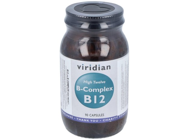 High Twelve Vit B12 Con B Complex 90Cap.Veg.