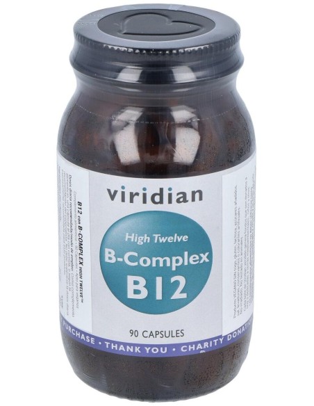 High Twelve Vit B12 Con B Complex 90Cap.Veg.