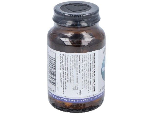 Magnesio Alta Potencia 300Mg. 30Cap.Veg.
