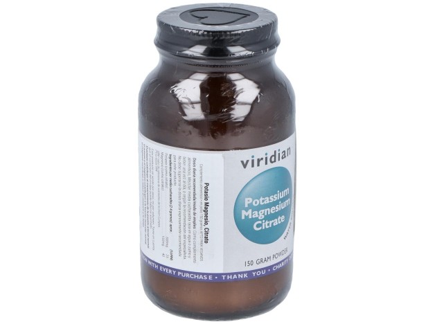 Viridian Potasio Magnesio Citrato Polvo 150G