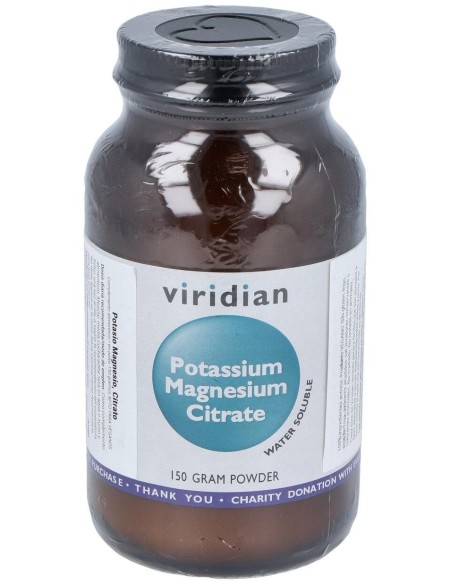Viridian Potasio Magnesio Citrato Polvo 150G