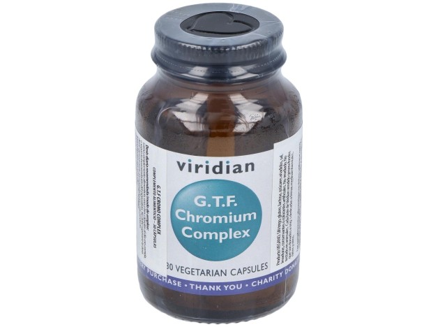 Viridian Complejo De Cromo G.T.F 30Cáps