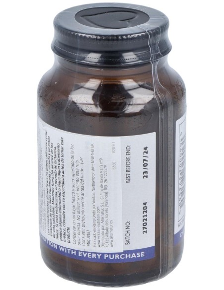 Viridian Complejo De Zinc Equilibrado 30Cáps