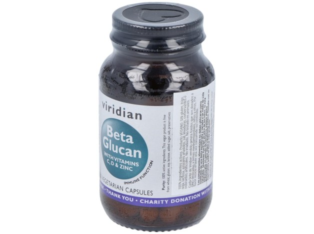 Viridian Beta Glucano 250Mg Plus Vit C D %26...