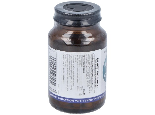 Viridian Complejo De Zinc Equilibrado 30Cáps