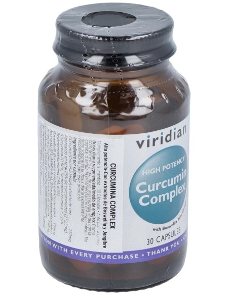 Curcumina Complex Alta Potencia 30Cap.Veg.