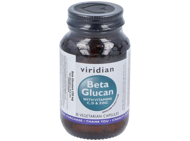 Viridian Beta Glucano 250Mg Plus Vit C D %26...