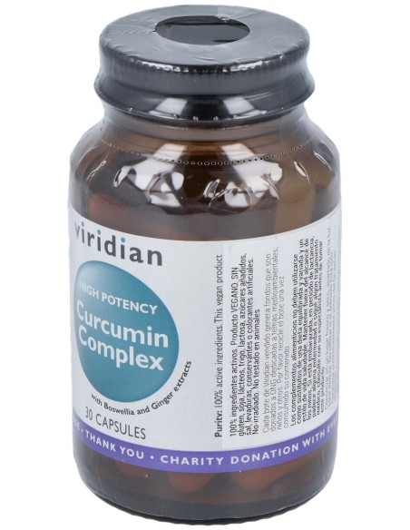 Curcumina Complex Alta Potencia 30Cap.Veg.