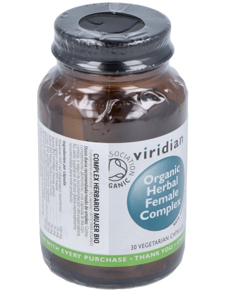 Complex Herbario Mujer 30Cap.Veg. Bio
